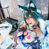 洛璃LoLiSAMA《驭空》主题写真：76张全套美图
