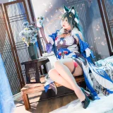 洛璃LoLiSAMA《驭空》主题写真：76张全套美图