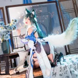 洛璃LoLiSAMA《驭空》主题写真：76张全套美图