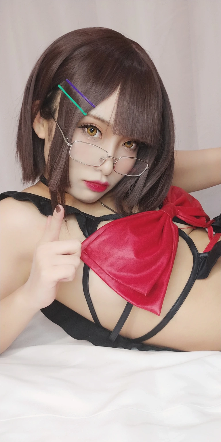 洛璃LoLiSAMA《红色蝴蝶结妹妹》主题写真：99张全套美图，含7个视频