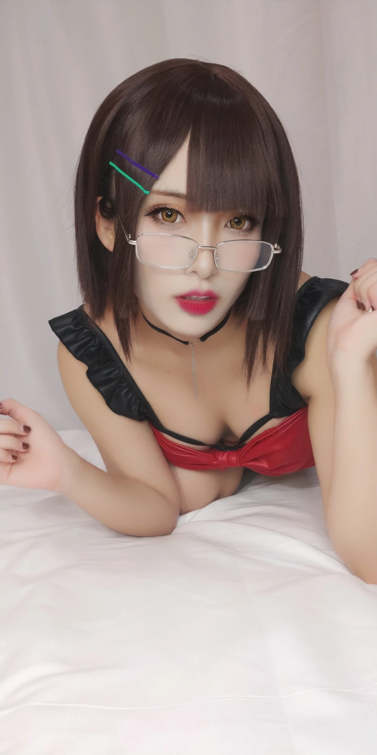 洛璃LoLiSAMA《红色蝴蝶结妹妹》主题写真：99张全套美图，含7个视频