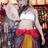 洛璃LoLiSAMA《碧蓝航线 让巴尔》主题写真：44张全套美图
