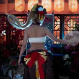 洛璃LoLiSAMA《碧蓝航线 让巴尔》主题写真：44张全套美图