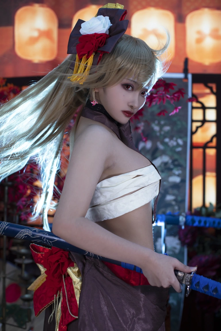 洛璃LoLiSAMA《碧蓝航线 让巴尔》主题写真：44张全套美图