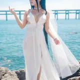 洛璃LoLiSAMA《碧蓝航线 大凤誓约花嫁》主题写真：44张全套美图