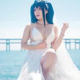 洛璃LoLiSAMA《碧蓝航线 大凤誓约花嫁》主题写真：44张全套美图
