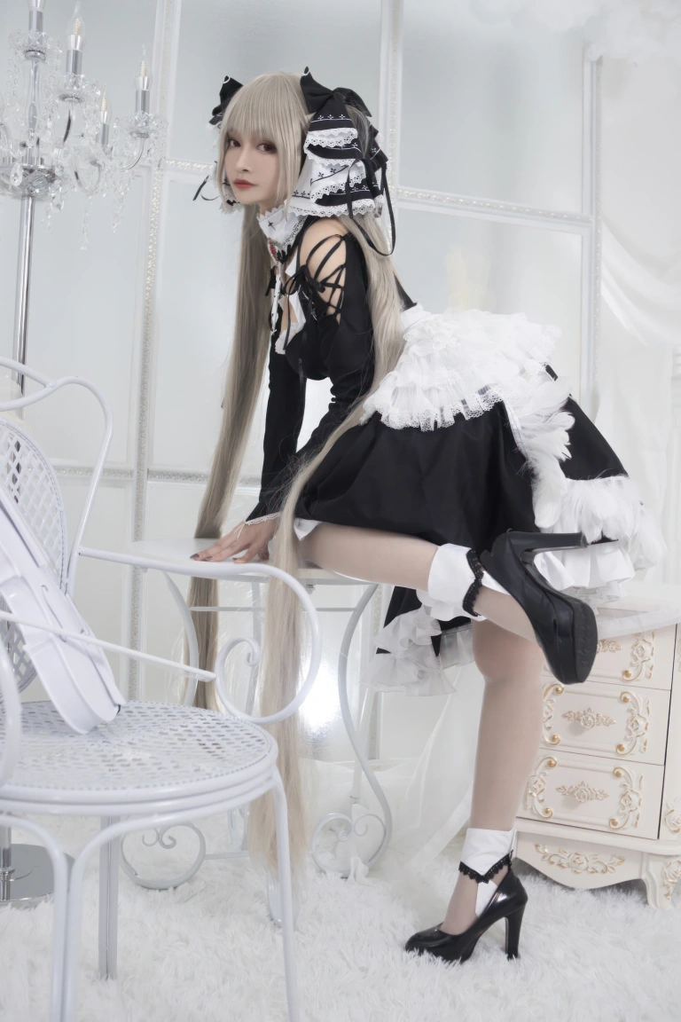 洛璃LoLiSAMA《碧蓝航线 可畏》主题写真：60张全套美图