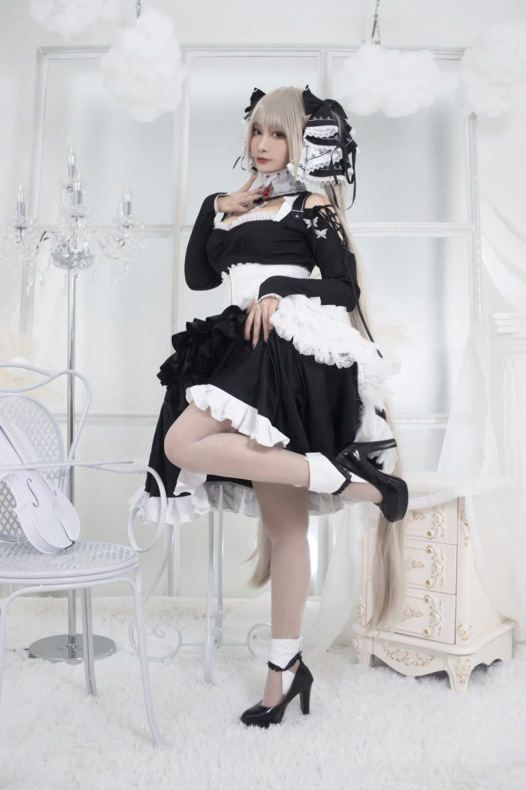 洛璃LoLiSAMA《碧蓝航线 可畏》主题写真：60张全套美图