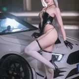 洛璃LoLiSAMA《碧蓝航线 翔鹤赛车服》主题写真：30张全套美图