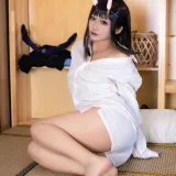 洛璃LoLiSAMA《碧蓝航线 能代衬衣》主题写真：73张全套美图