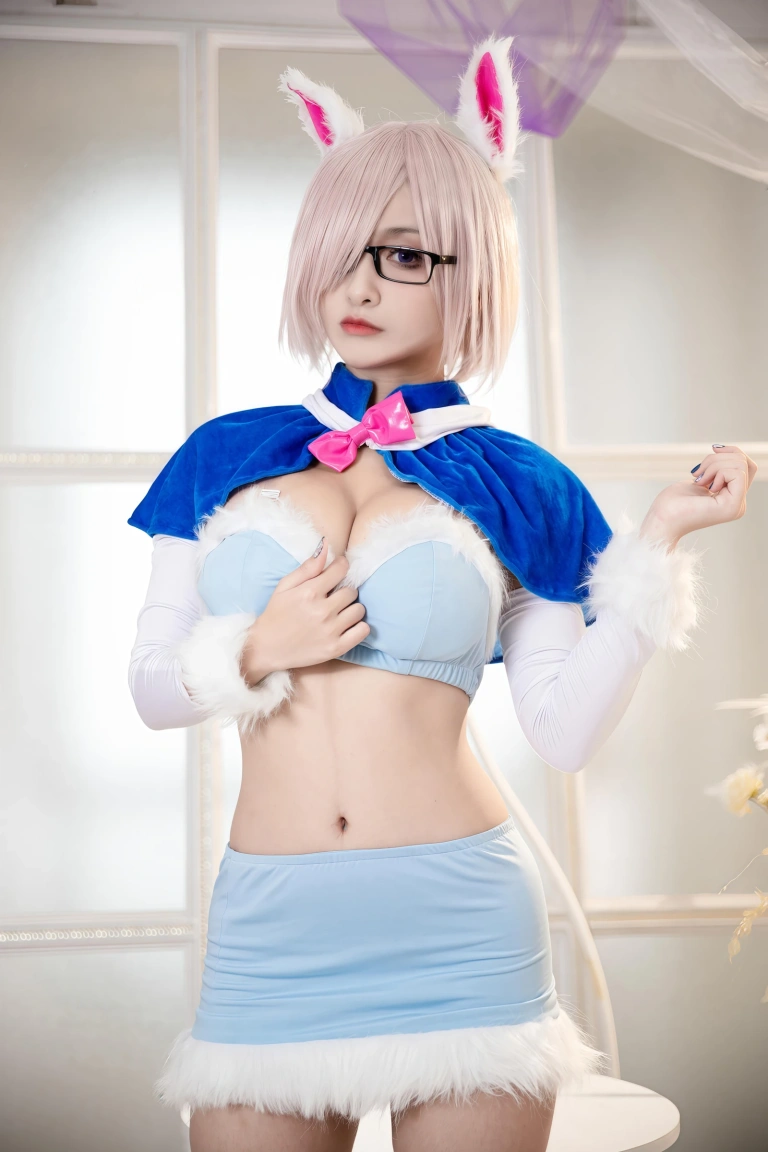 洛璃LoLiSAMA《玛修芙芙同人》主题写真：66张全套美图