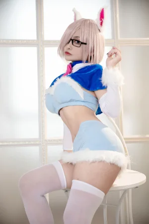 洛璃LoLiSAMA《玛修芙芙同人》主题写真：66张全套美图