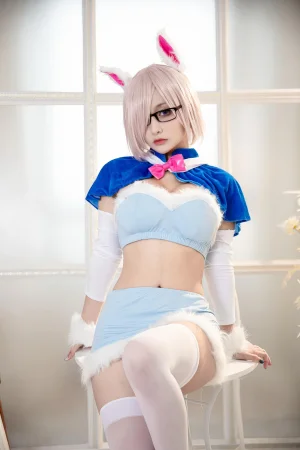 洛璃LoLiSAMA《玛修芙芙同人》主题写真：66张全套美图