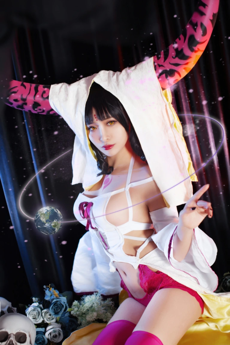 洛璃LoLiSAMA《FGO 杀生院祈荒》主题写真：40张全套美图