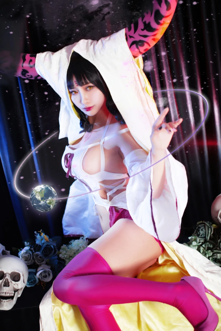洛璃LoLiSAMA《FGO 杀生院祈荒》主题写真：40张全套美图