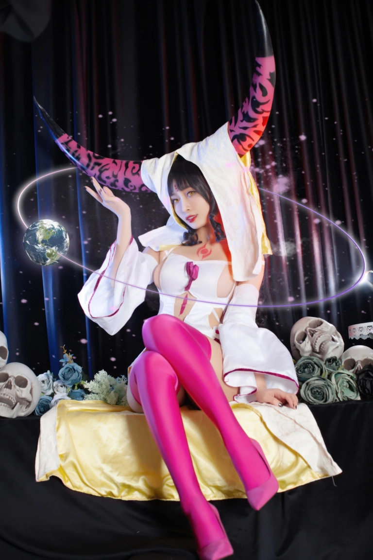 洛璃LoLiSAMA《FGO 杀生院祈荒》主题写真：40张全套美图