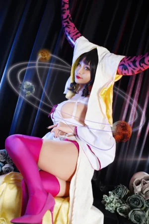 洛璃LoLiSAMA《FGO 杀生院祈荒》主题写真：40张全套美图