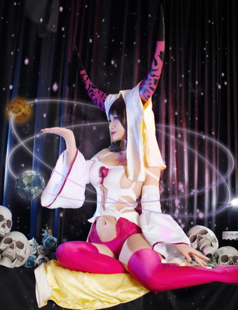 洛璃LoLiSAMA《FGO 杀生院祈荒》主题写真：40张全套美图