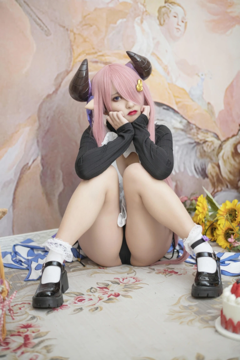 洛璃LoLiSAMA《碧蓝幻想 娜露梅亚女仆》主题写真：37张全套美图