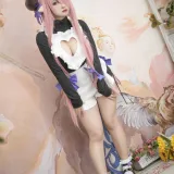 洛璃LoLiSAMA《碧蓝幻想 娜露梅亚女仆》主题写真：37张全套美图