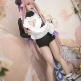 洛璃LoLiSAMA《碧蓝幻想 娜露梅亚女仆》主题写真：37张全套美图