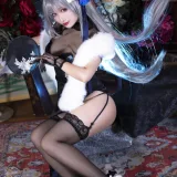 洛璃LoLiSAMA《碧蓝航线·路易九世旗袍》主题写真：43张全套美图