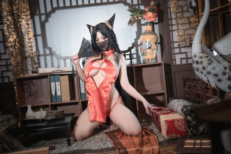 洛璃LoLiSAMA《碧蓝航线 海筹 醒梦芳醇》主题写真：69张全套美图