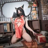 洛璃LoLiSAMA《碧蓝航线 海筹 醒梦芳醇》主题写真：69张全套美图