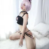 洛璃LoLiSAMA《FGO 玛修 猫咪》主题写真：24张全套美图