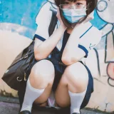 柒柒_Lust77《乐园JK》主题写真：37张全套美图