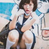 柒柒_Lust77《乐园JK》主题写真：37张全套美图