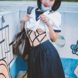 柒柒_Lust77《乐园JK》主题写真：37张全套美图