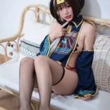 柒柒_Lust77《小僵尸》主题写真：45张全套美图