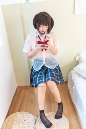 柒柒_Lust77《晚间约会》主题写真：40张全套美图
