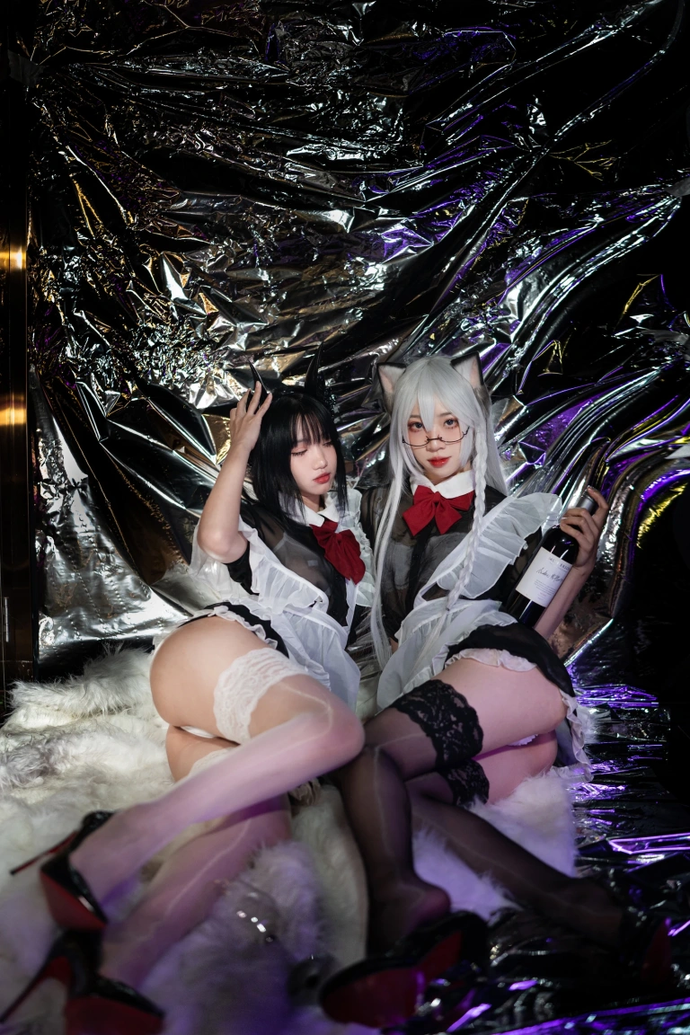 柒柒_Lust77《女仆の惩戒课》主题写真：110张全套美图，含1个视频