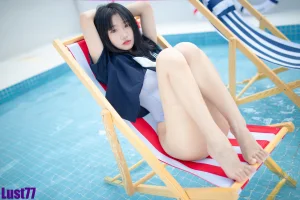 柒柒_Lust77《清凉夏日》主题写真：71张全套美图，含1个视频