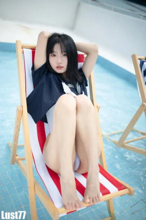 柒柒_Lust77《清凉夏日》主题写真：71张全套美图，含1个视频