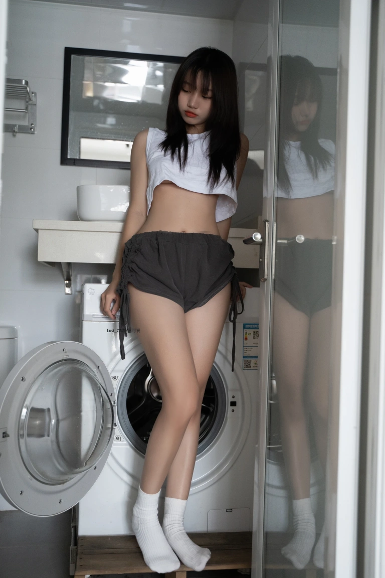 柒柒_Lust77《初恋背心》主题写真：117张全套美图