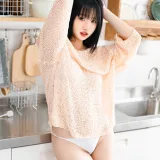 柒柒_Lust77《半糖下午茶》主题写真：30张全套美图