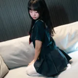 柒柒_Lust77《白丝死库水》主题写真：140张全套美图