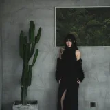 柒柒_Lust77《清寂》主题写真：22张全套美图