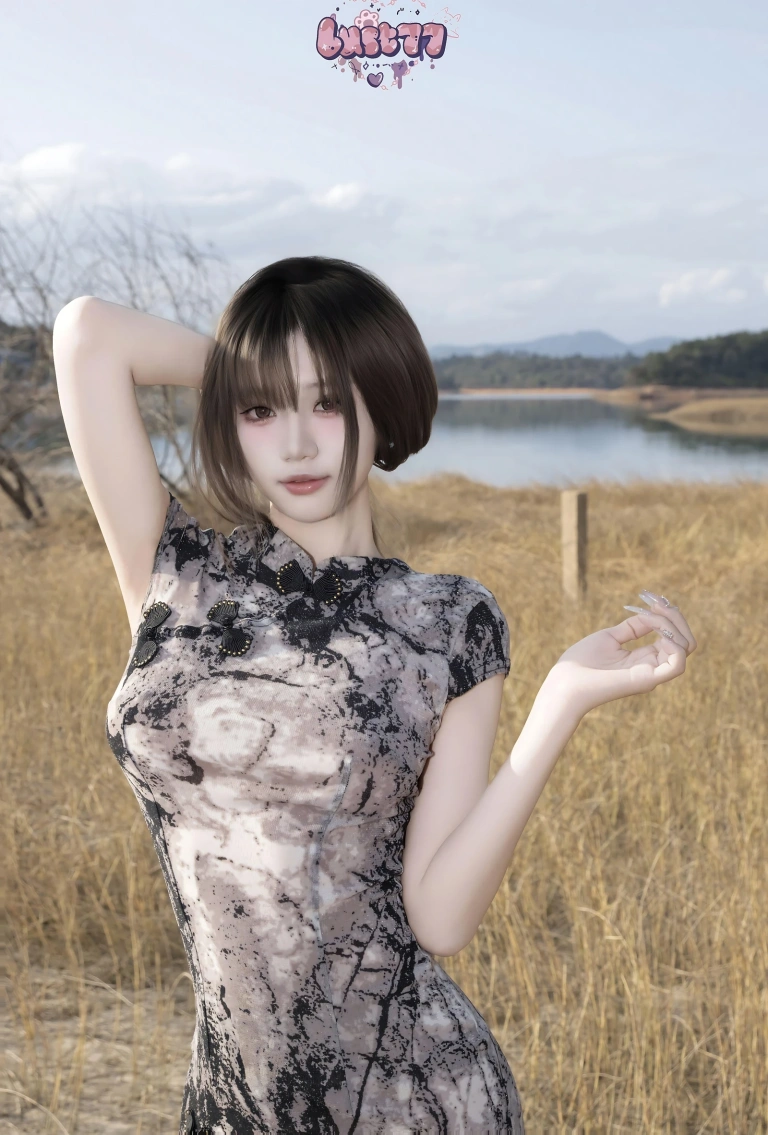 柒柒_Lust77《湖畔物语》主题写真：185张全套美图