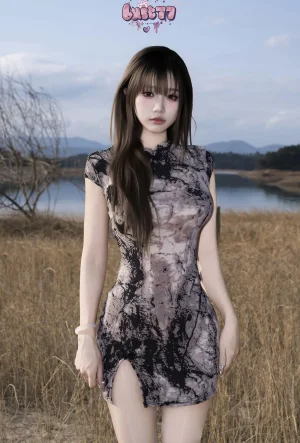 柒柒_Lust77《湖畔物语》主题写真：185张全套美图