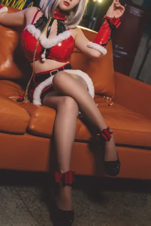柒柒_Lust77《双人圣诞礼物（&末夜）》主题写真：64张全套美图