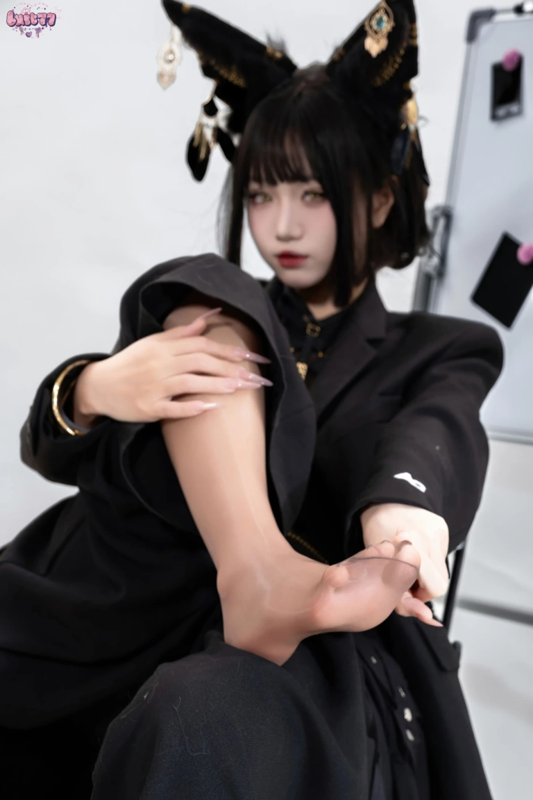 柒柒_Lust77《黑·阿努比斯》主题写真：168张全套美图