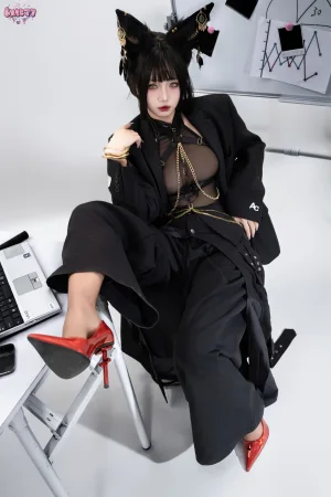 柒柒_Lust77《黑·阿努比斯》主题写真：168张全套美图