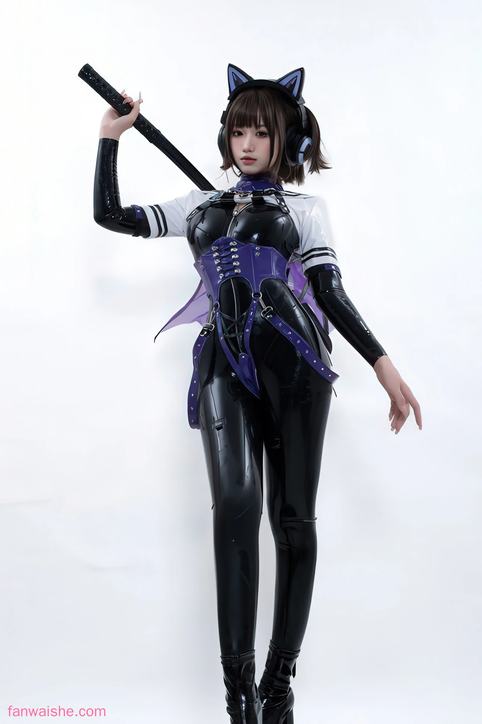 柒柒_Lust77 柒柒_Lust77 NO.064 - 白棚胶衣