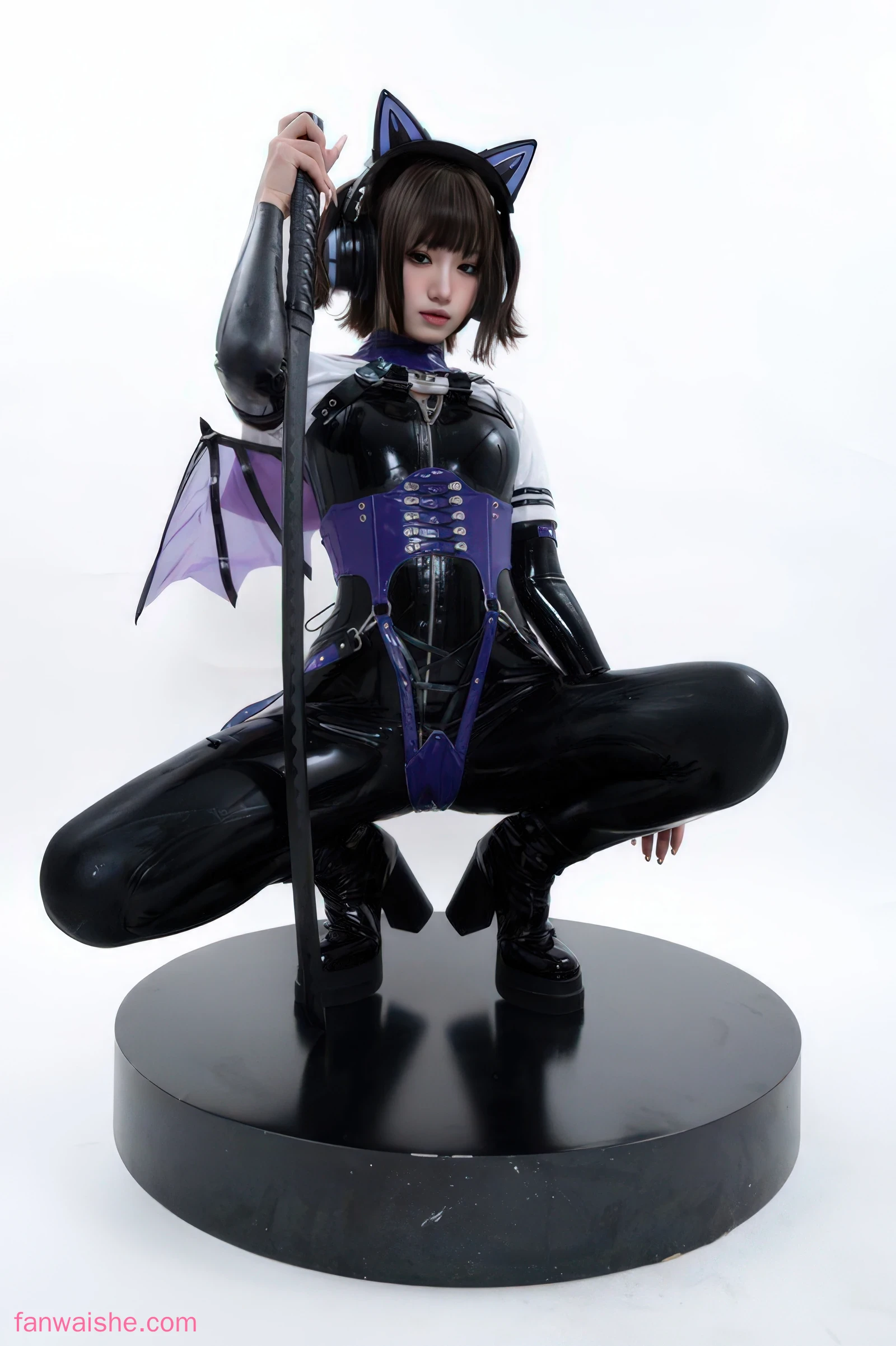 柒柒_Lust77 柒柒_Lust77 NO.064 - 白棚胶衣