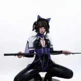 柒柒_Lust77《白棚胶衣》主题写真：78张全套美图