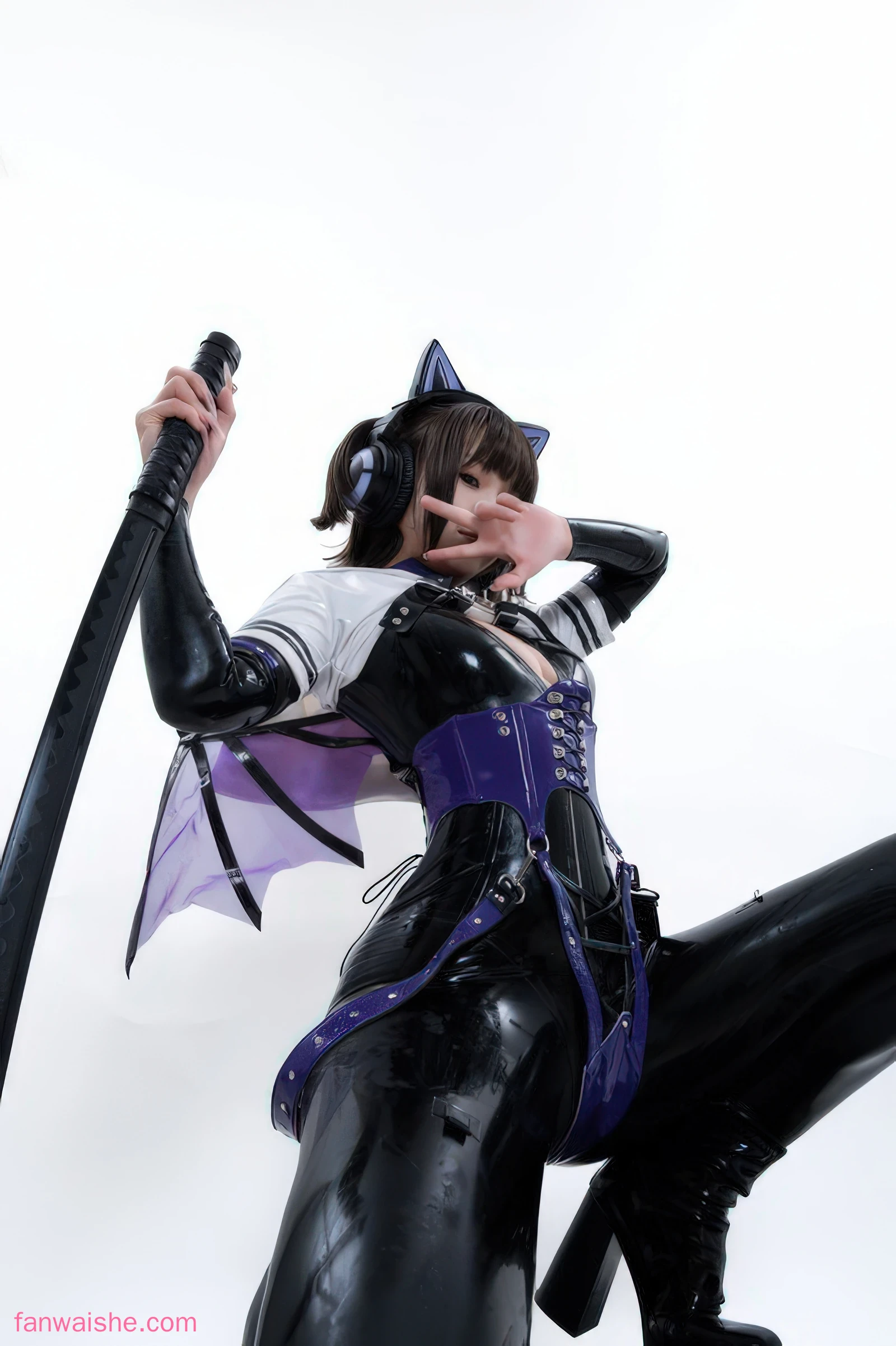 柒柒_Lust77 柒柒_Lust77 NO.064 - 白棚胶衣